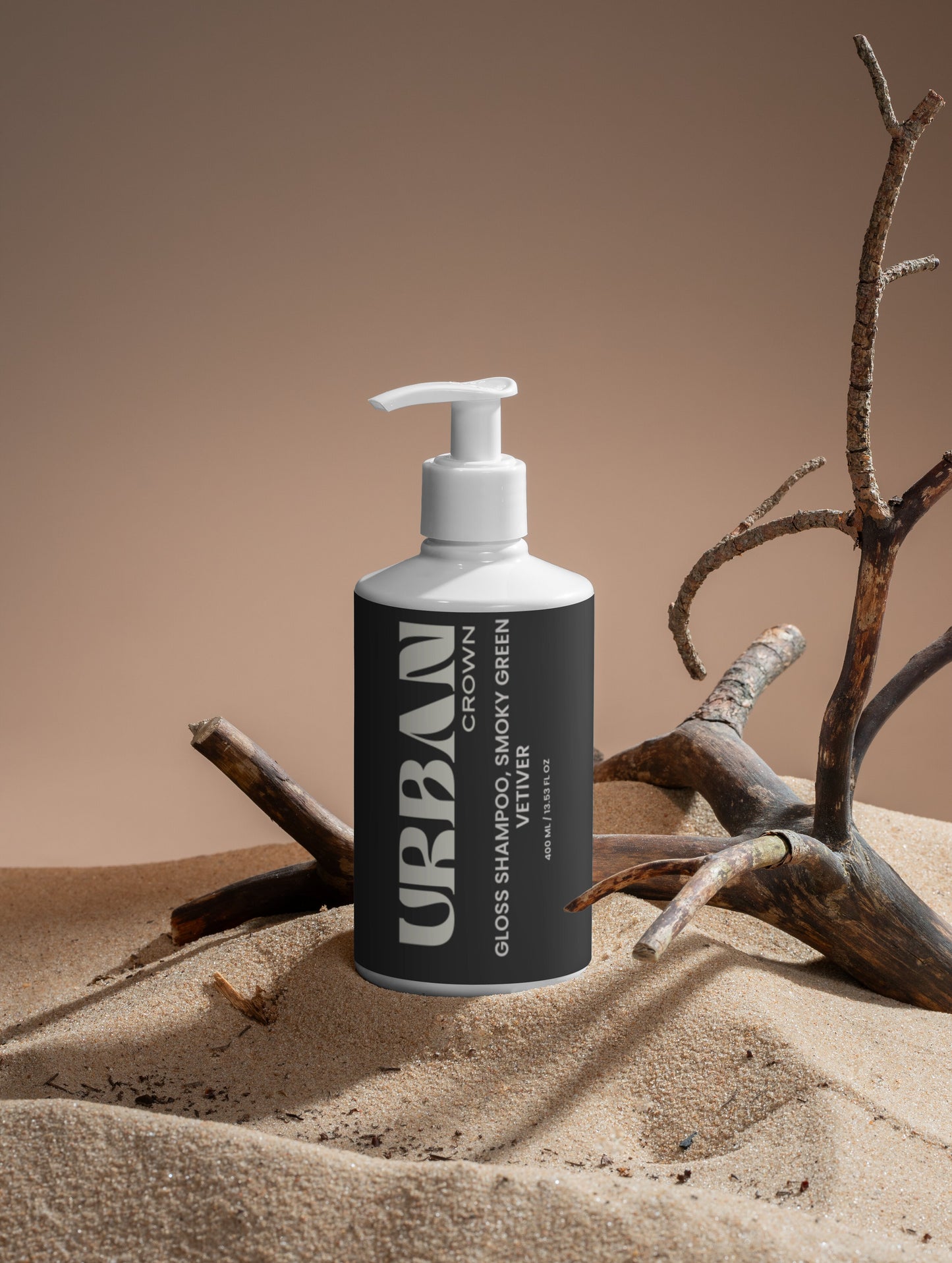 Urban Crown Gloss Shampoo, Smoky Green Vetiver